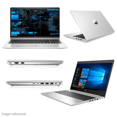 Notebook HP ProBook 455 G8, 15.6" LCD HD SVA, Procesador AMD Ryzen 7 5800U, Memoria RAM 8GB DDR4, Disco duro 256GB SSD PCIe NVMe